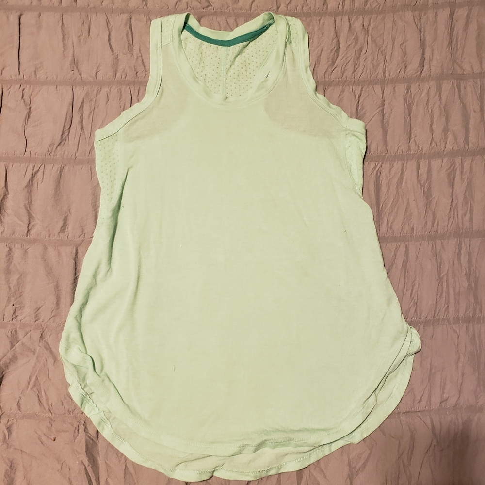 Champion Light Green Sporty Sleeveless Top XL